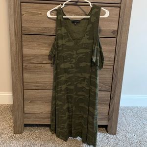 Cold shoulder dress